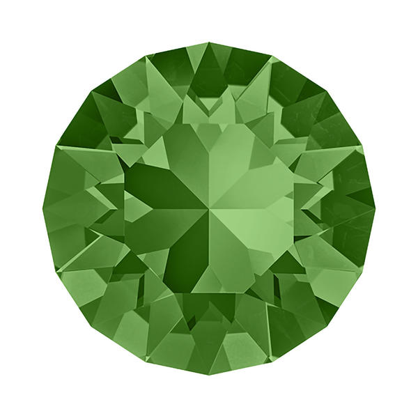Swarovski Round Stones 1088 pp 24 Fern Green