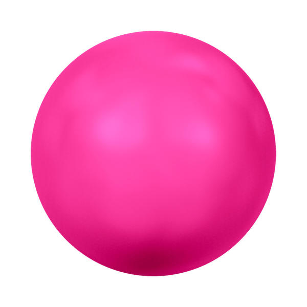 Swarovski Crystal Pearls 5817 8 mm Crystal Neon Pink Pearl