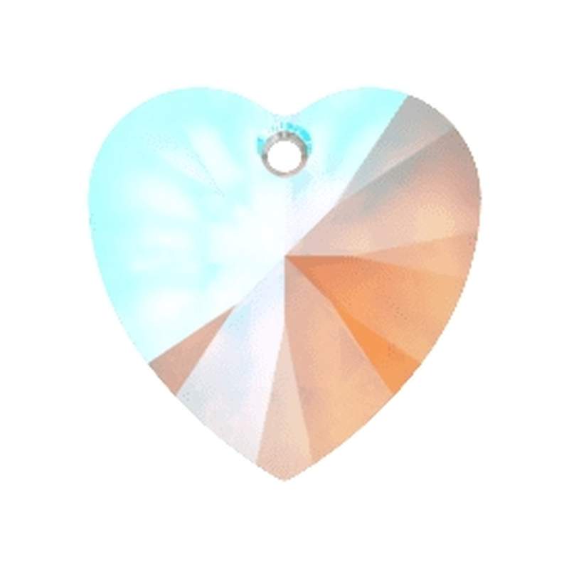 Swarovski Crystal Pendants 6228 28 mm Crystal Blue AB