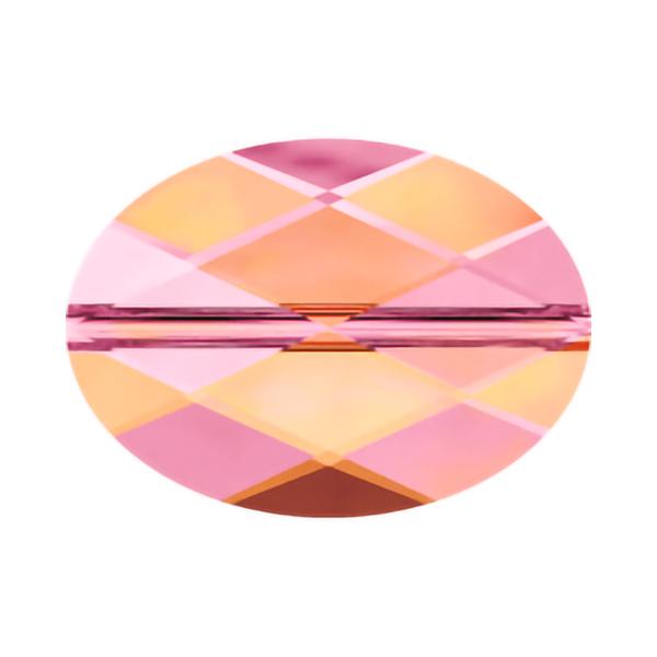 Swarovski Crystal Beads 5050 14 x 10 mm Crystal Astral Pink