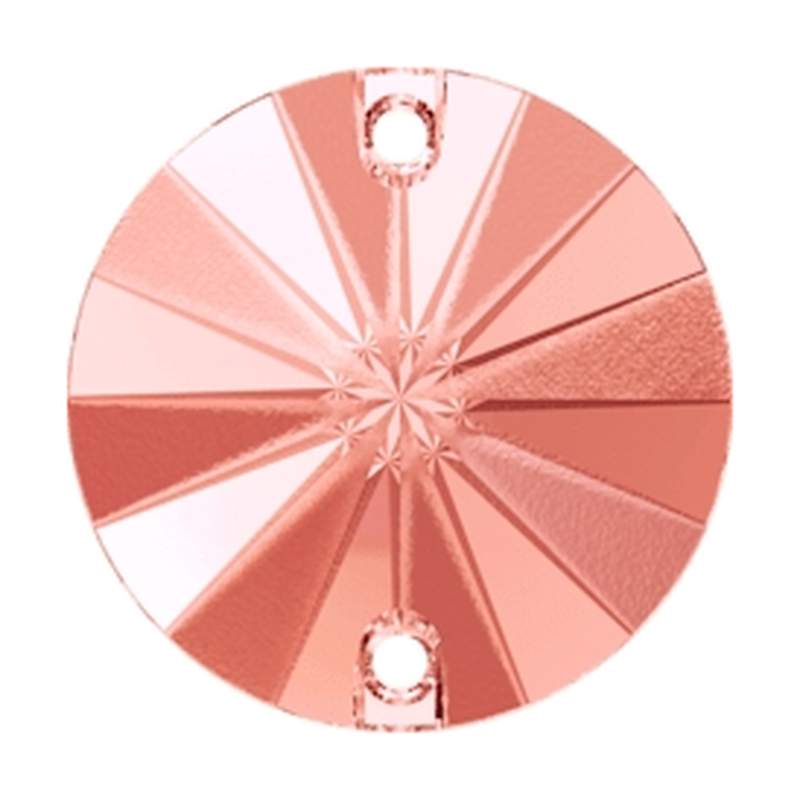 Swarovski Sew-on Crystals 3200/G 14 mm Rose Peach F PFRO01