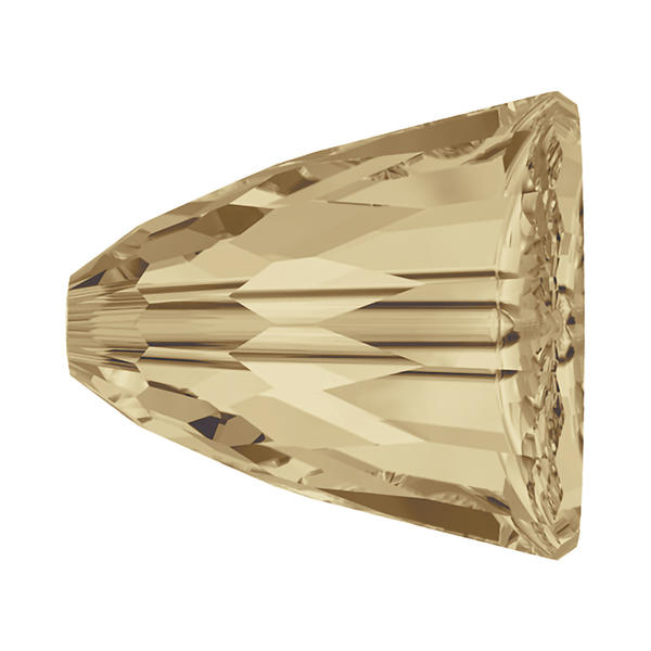 Swarovski Crystal Beads 5541 11 mm Crystal Golden Shadow
