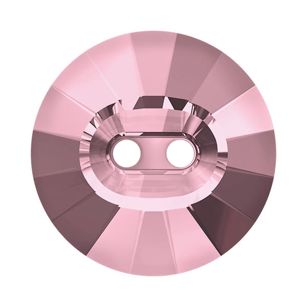 Swarovski Crystal Buttons 3019 14 mm Crystal Antique Pink