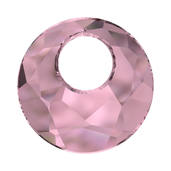 Swarovski Crystal Pendants 6041 38 mm Crystal Antique Pink