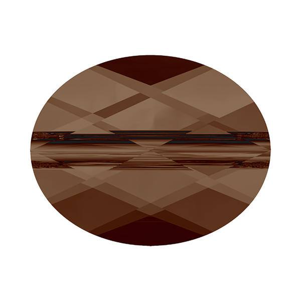 Swarovski Crystal Beads 5051 10 x 8 mm Smoked Topaz