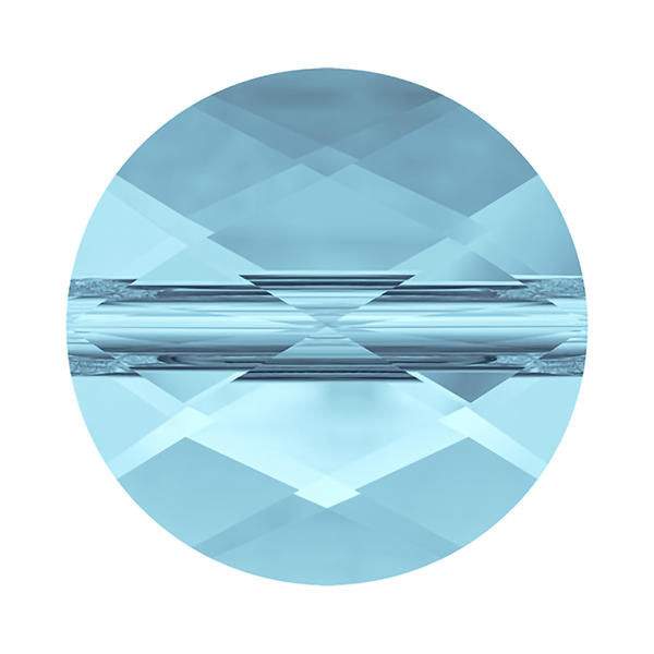 Swarovski Crystal Beads 5052 8 mm Aquamarine