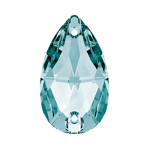 Swarovski Sew-on Crystals 3230 12 x 7 mm Light Turquoise F