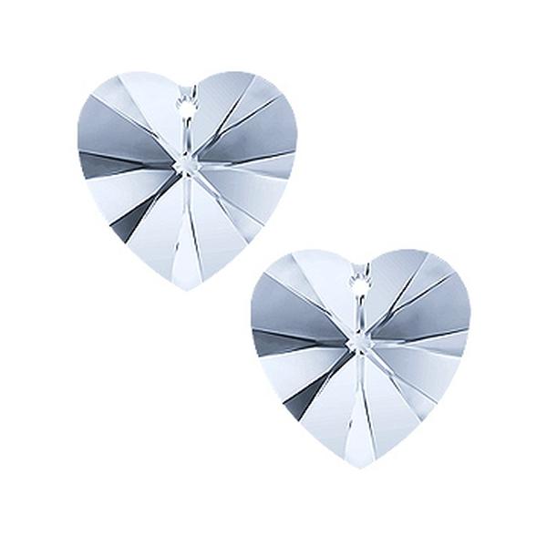 Swarovski Crystal Pendants 6228 14,4 x 14 mm Crystal Blue Shade