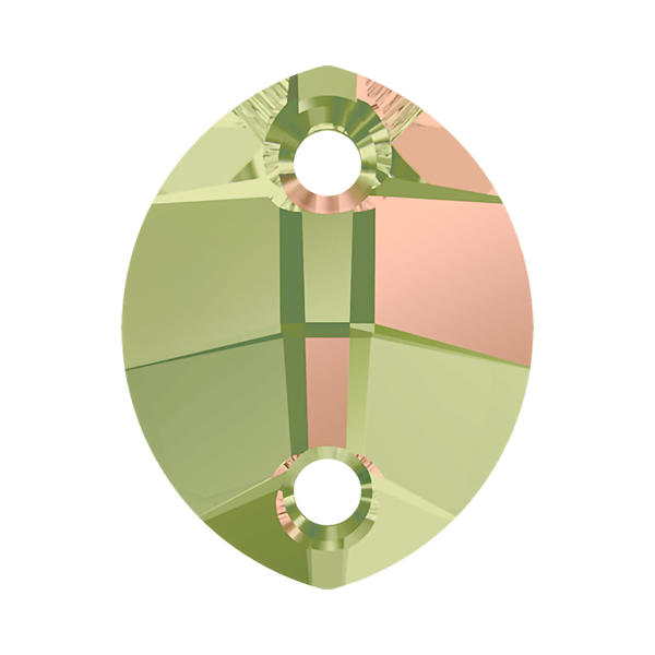 Swarovski Sew-on Crystals 3224 23 x 18 mm Crystal Luminous Green