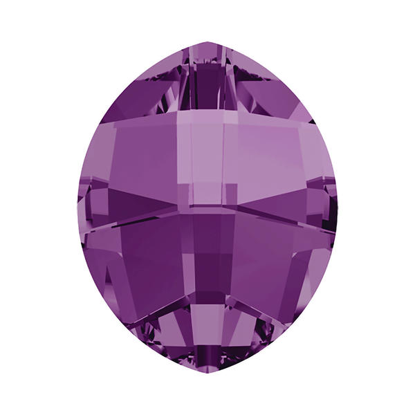 Swarovski Fancy Stones 4224 10 x 8 mm Amethyst F