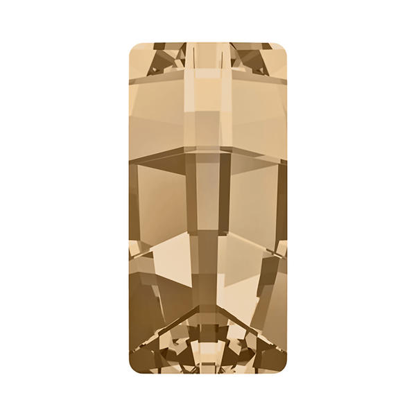 Swarovski Fancy Stones 4524 16 x 8 mm Crystal Golden Shadow F
