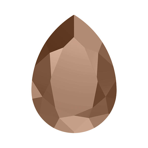 Swarovski Fancy Stones 4320 8 x 6 mm Crystal Rose Gold