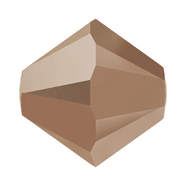 Swarovski Crystal Beads 5328 5 mm Crystal Rose Gold 2X