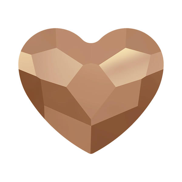Swarovski Hotfix Crystals 2808 10 mm Crystal Rose Gold M HF