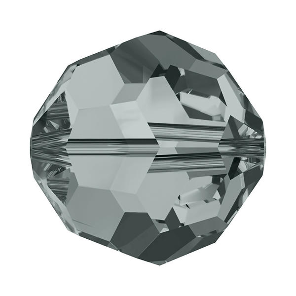 Swarovski Crystal Beads 5000 6 mm Black Diamond