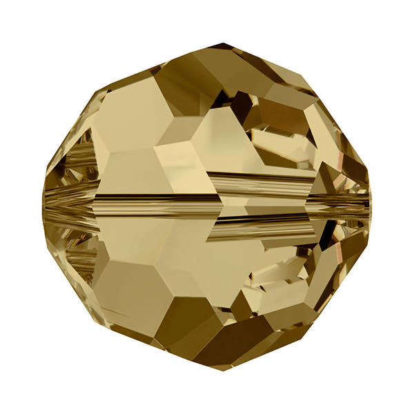 Swarovski Crystal Beads 5000 7 mm Light Colorado Topaz