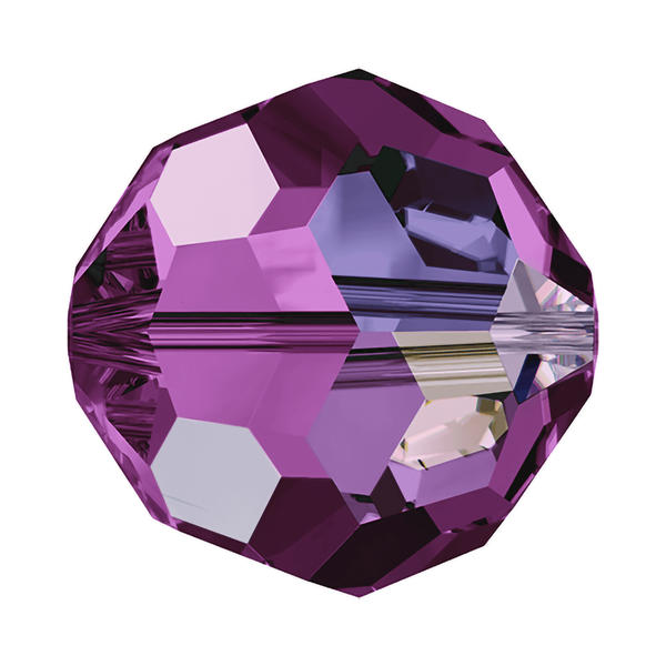 Swarovski Crystal Beads 5000 7 mm Amethyst AB