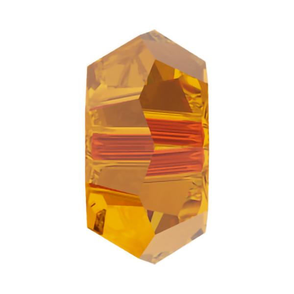 Swarovski Crystal Beads 5308 6 mm Topaz
