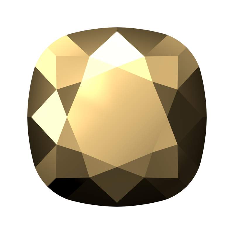Swarovski Fancy Stones 4470 12 mm Crystal Aurum F
