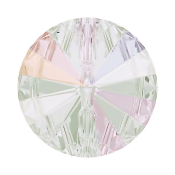 Swarovski Crystal Buttons 3015 10 mm Crystal Transmission V