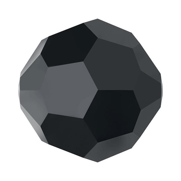 Swarovski Crystal Beads 5000 6 mm Jet Hematite