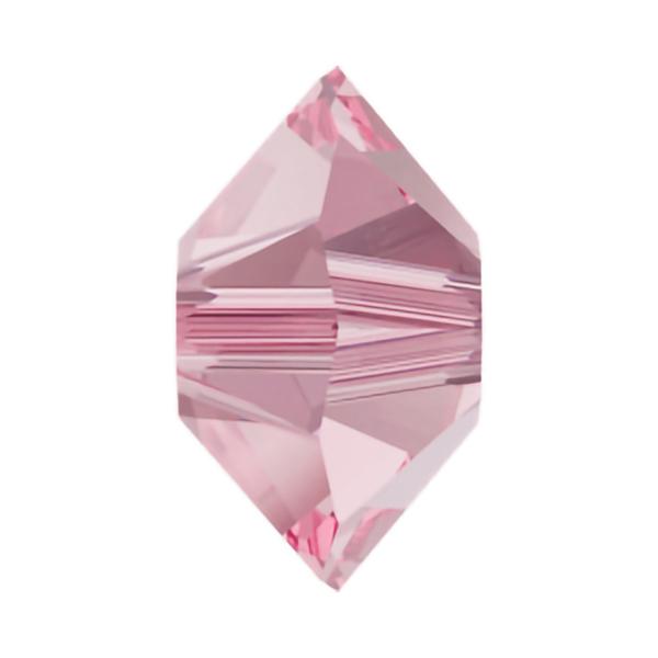 Swarovski Crystal Beads 5305 6 mm Light Rose