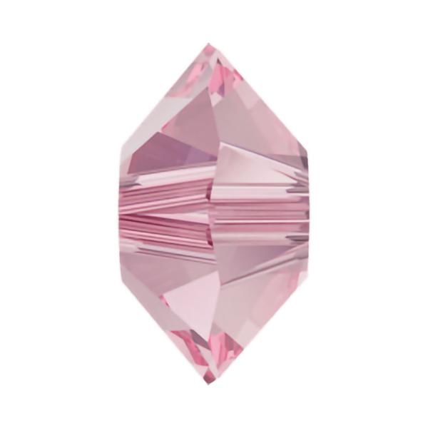 Swarovski Crystal Beads 5305 5 mm Light Rose