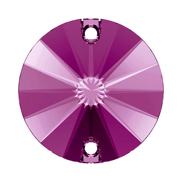 Swarovski Sew-on Crystals 3200 12 mm Fuchsia