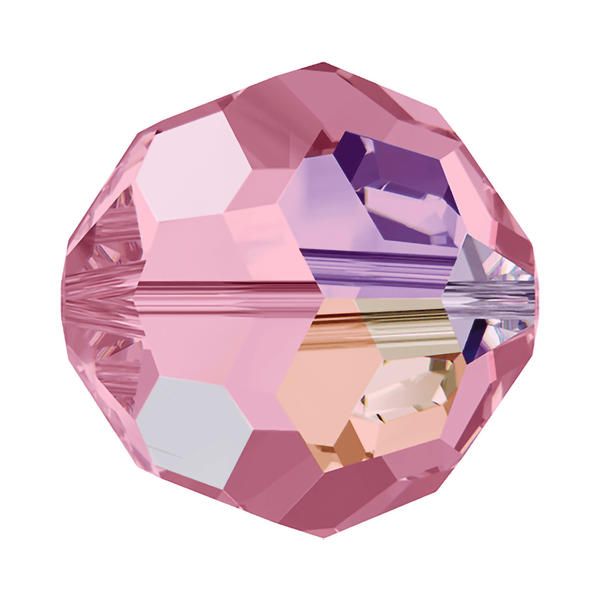 Swarovski Crystal Beads 5000 2 mm Light Rose AB
