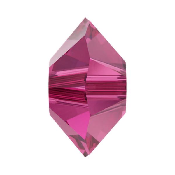 Swarovski Crystal Beads 5305 5 mm Fuchsia