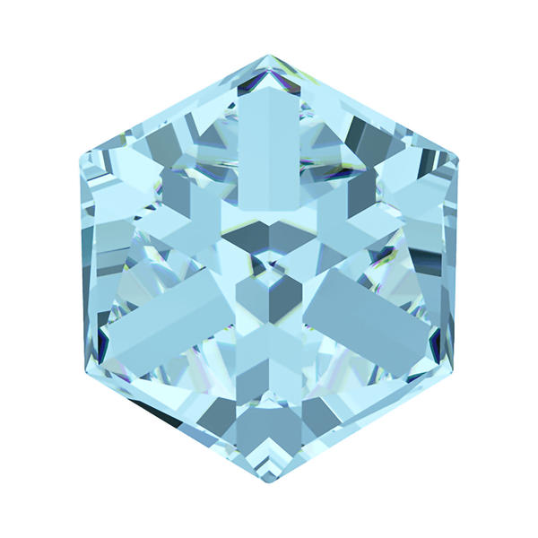Swarovski Fancy Stones 4841 6 mm Aquamarine CAL VZ