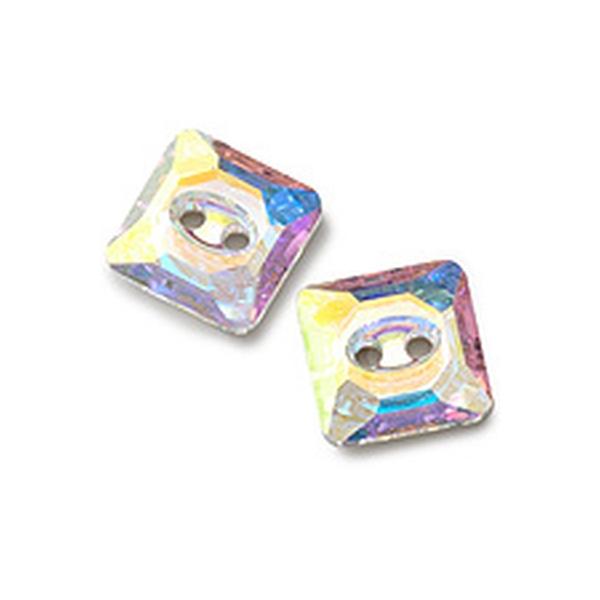 Swarovski Crystal Buttons 3017 10 mm Crystal AB F