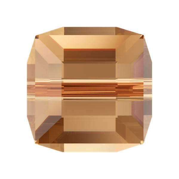 Swarovski Crystal Beads 5601 6 mm Light Colorado Topaz