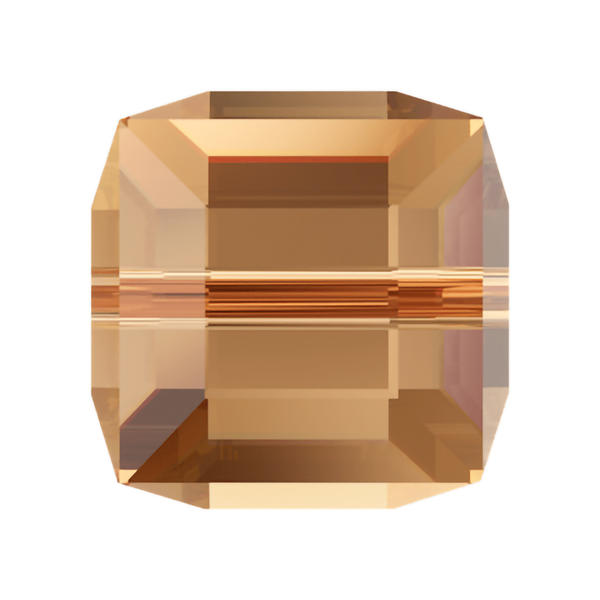Swarovski Crystal Beads 5601 8 mm Light Colorado Topaz