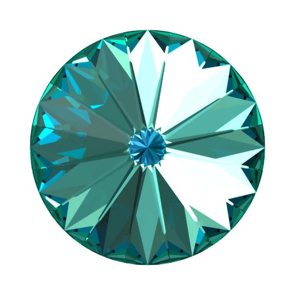 Swarovski Round Stones 1122 12 mm Crystal Bermuda Blue F