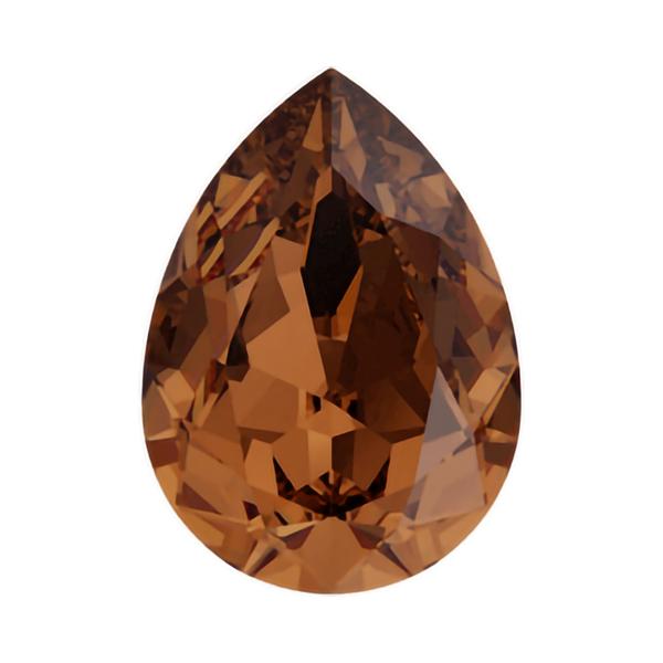 Swarovski Fancy Stones 4320 10 x 7 mm Smoked Topaz F