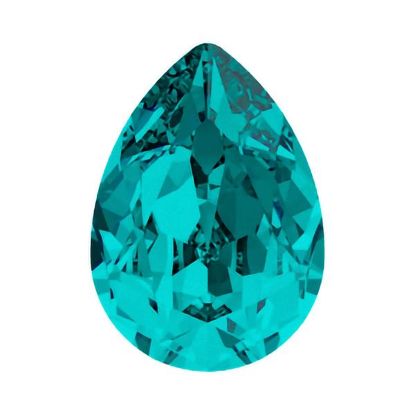 Swarovski Fancy Stones 4320 6 x 4 mm Blue Zircon F