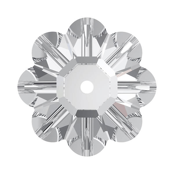 Swarovski Sew-on Crystals 3700 8 mm Crystal F