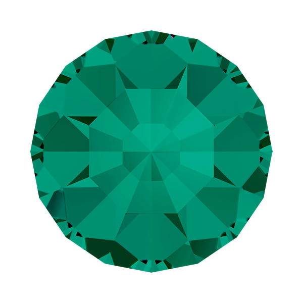 Swarovski Round Stones 1100 pp 4 Emerald F