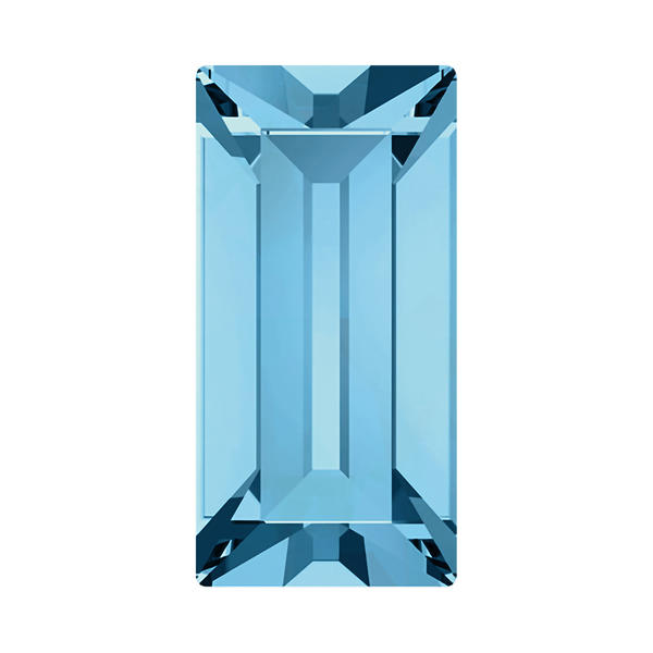 Swarovski Fancy Stones 4501 4 x 2 mm Aquamarine F