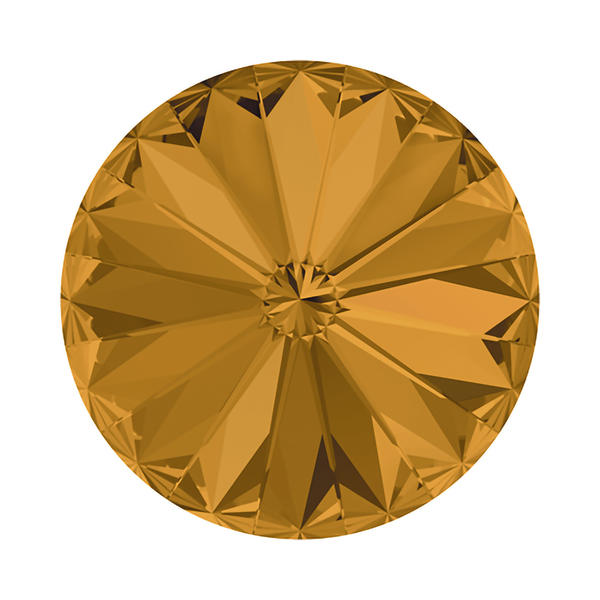 Swarovski Round Stones 1122 12 mm Topaz F
