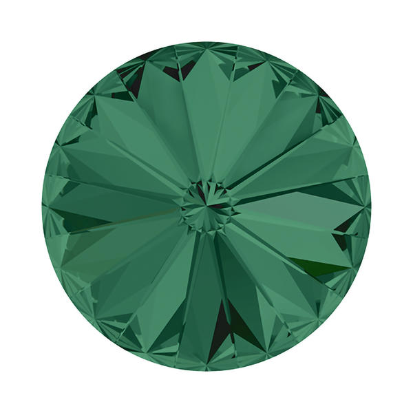 Swarovski Round Stones 1122 18 mm Emerald F