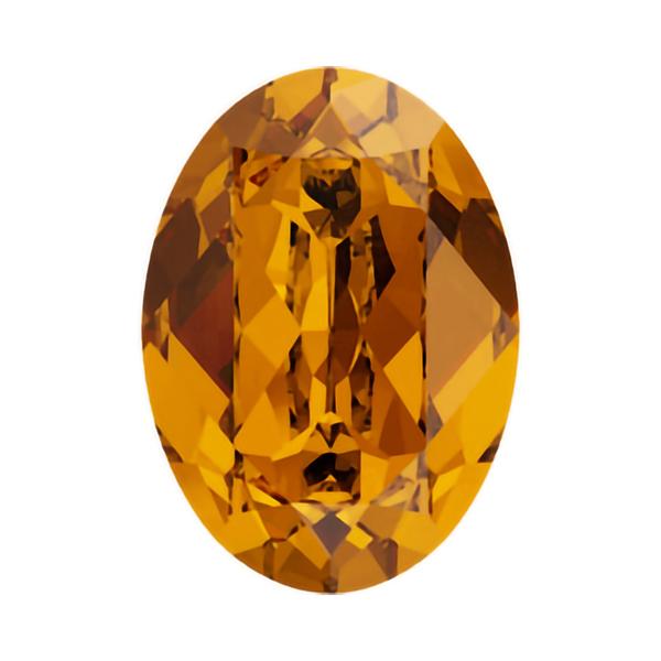 Swarovski Fancy Stones 4120 14 x 10 mm Topaz F