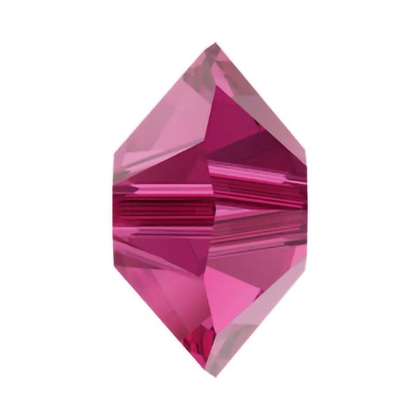 Swarovski Crystal Beads 5305 6 mm Fuchsia