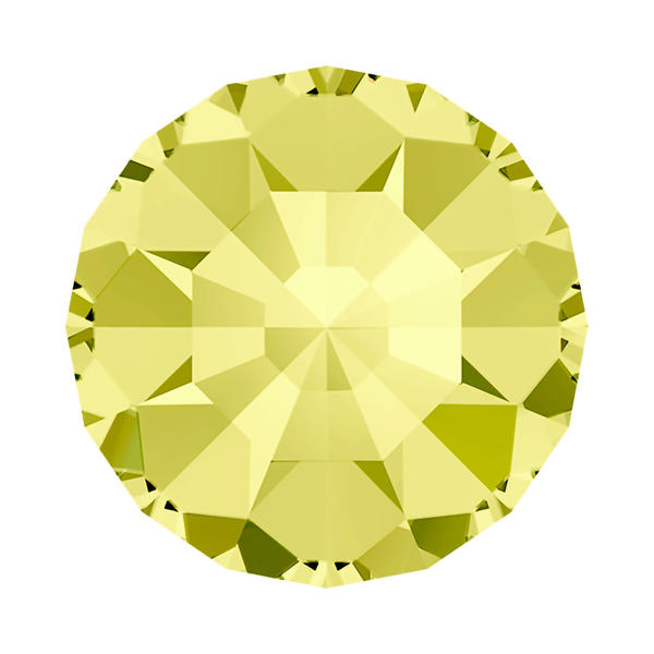 Swarovski Round Stones 1100 pp 4 Jonquil F
