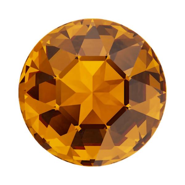 Swarovski Round Stones 1201 27 mm Topaz F