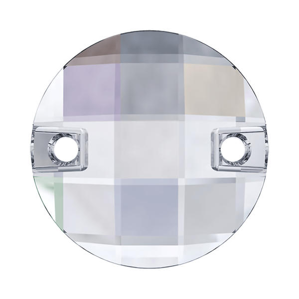 Swarovski Sew-on Crystals 3220 10 mm Crystal AB F