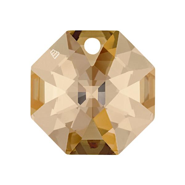 Swarovski Lighting Crystals 8115 20 mm Crystal Golden Teak