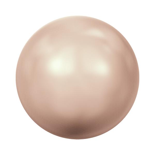 Swarovski Crystal Pearls 5811 10 mm Crystal Rose Gold Pearl
