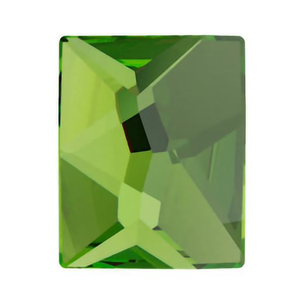 Swarovski Flatback Crystals 2520 14 x 10 mm Fern Green F